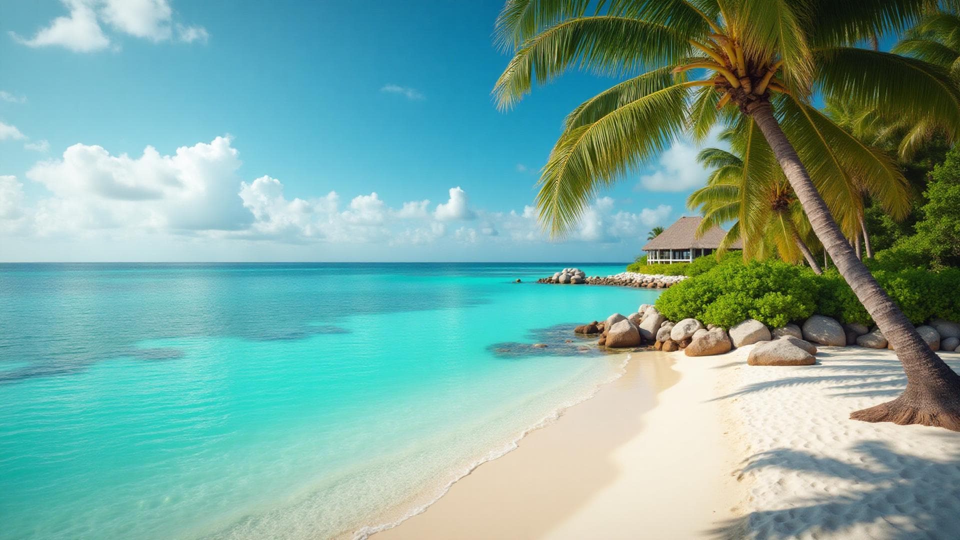 Luxury Caribbean beachfront property